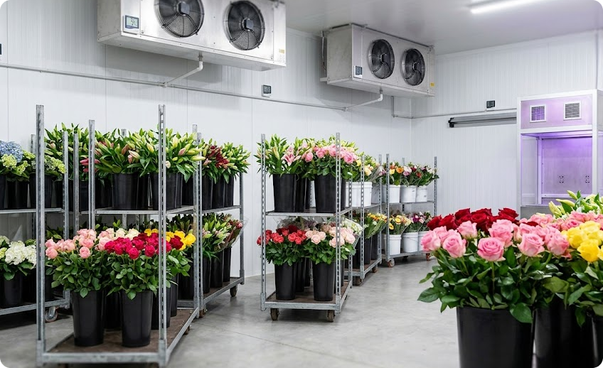 Keeps flowers fresh, vibrant, and shippable longer