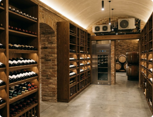 Wine Cellar & Storage Cooling