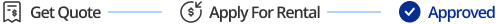 Get Quote - Apply For Financing - Approved