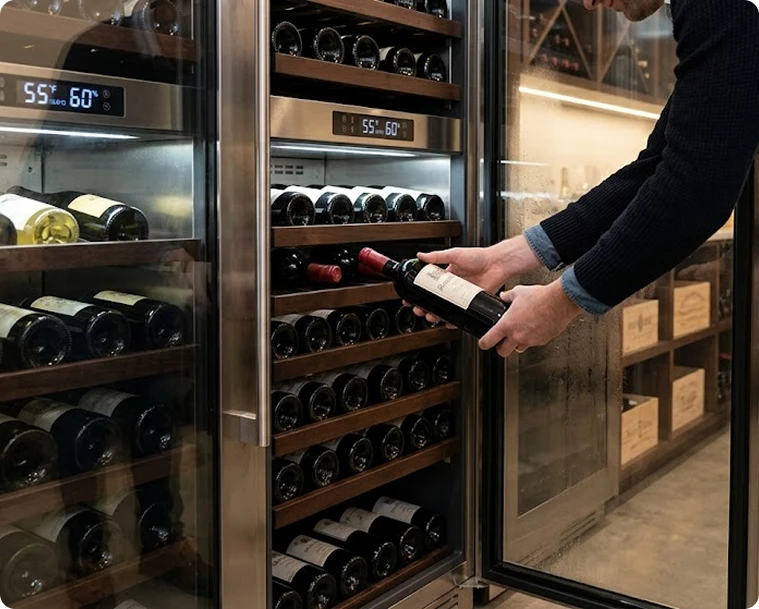 Importance of Temperature-Controlled Wine Storage