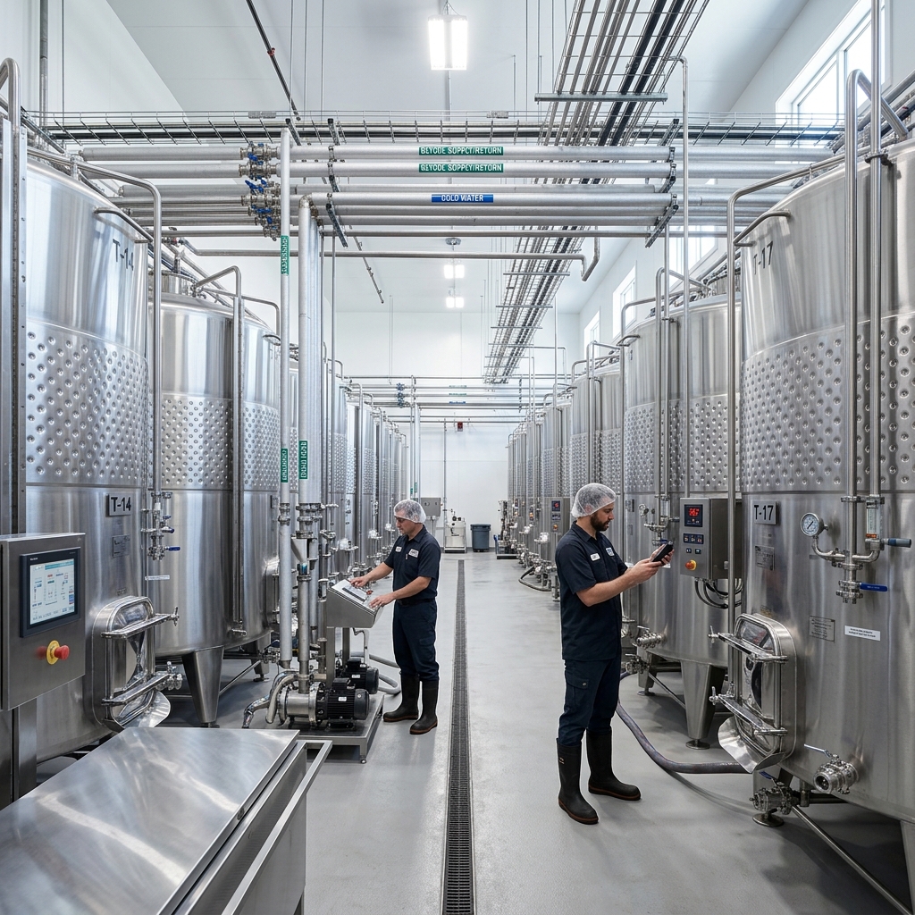 Temperature controlled warehousing