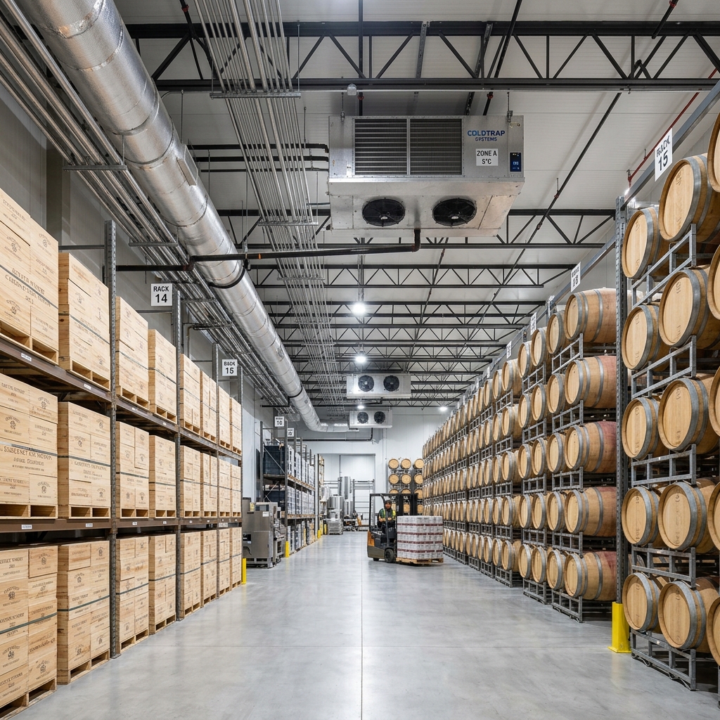 Commercial wine storage