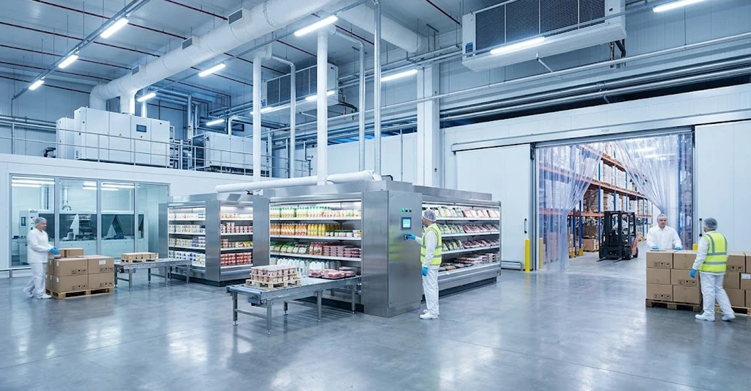 Energy-Efficient Cooling for Food Processing & Storage