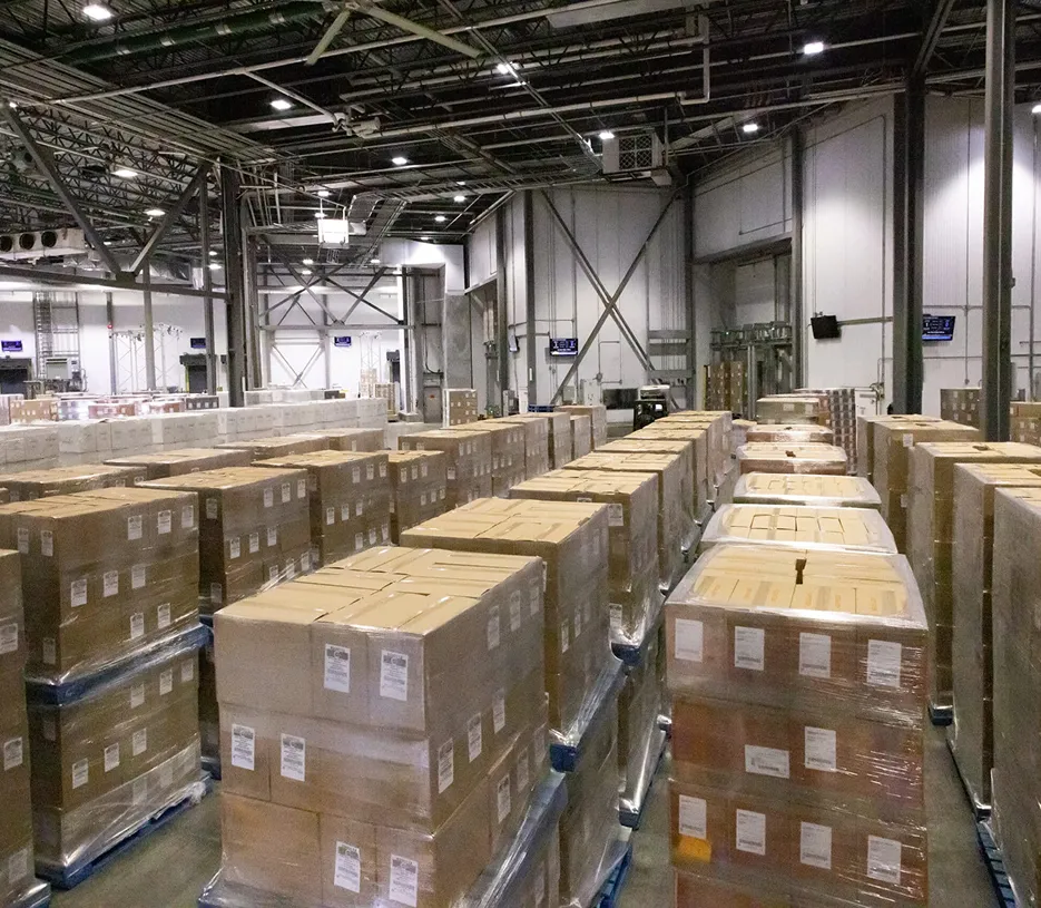 Walk-in Cooler Warehouse Setup