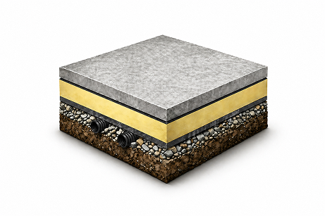 10′ x 10′ x 8′-2″H Walk-In Freezer Floor