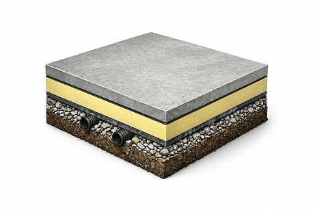 10′ x 12′ x 8′-2″H Walk-In Freezer Floor