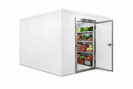10′ × 10′ × 8′ H Walk-In Cooler For Vegetables