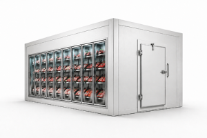 10′×12′×8′-2″H_Glass_Door_Walk-In_Freezer