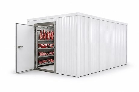 10′ × 12′ × 8′-2″ H Walk-In Cooler For Meat