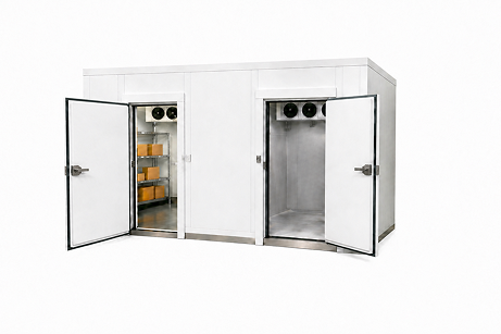 10′ × 12′ × 8′ H Combo Walk-In Cooler