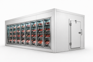 10′×12′×8′H_Glass_Door_Walk-In_Freezer