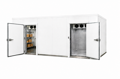 10′ × 16′ × 8′ H Combo Walk-In Cooler