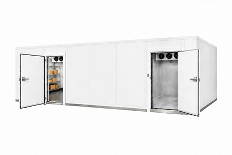 10′ × 20′ × 8′ H Combo Walk-In Cooler
