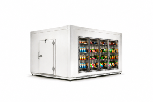 10′×8′×8′H_Glass_Door_Walk-In_Cooler