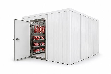 10′ × 8′ × 8′ H Walk-In Cooler For Meat