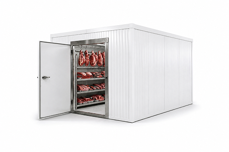 12′ × 8′ × 8′ H Walk-In Cooler For Meat