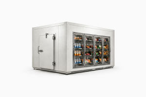 12′×8′×8′_Glass_Door_Walk-In_Cooler