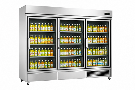 64.9 cu. ft. 3-Door Bottom Mount Reach-In Cooler 78″W