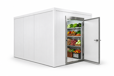 6′ × 10′ × 8′ H Walk-In Cooler For Vegetables