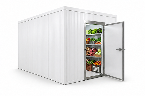 6′ × 12′ × 8′ H Walk-In Cooler For Vegetables