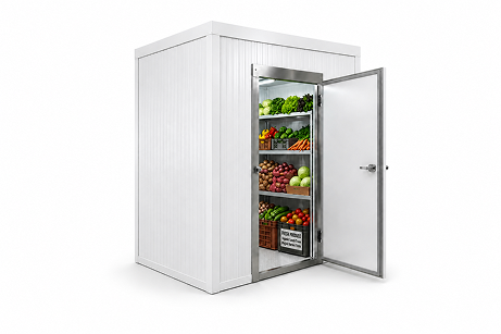 6′ × 6′ × 8′ H Walk-In Cooler For Vegetables