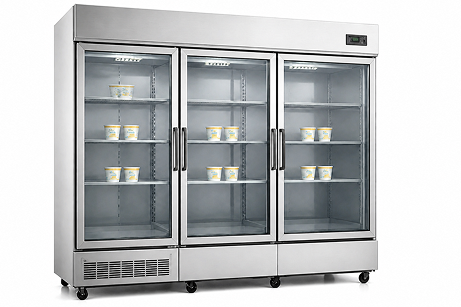 71 cu. ft. 3-Door Bottom Mount Reach-In Freezer 80-3/4″W
