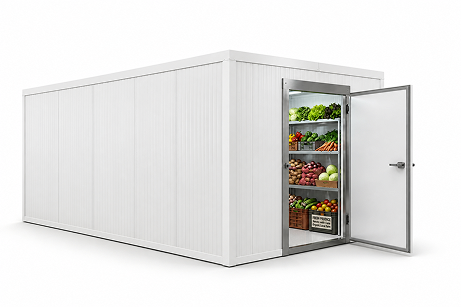 7′-8″ × 10′ × 6′-3″ H Walk-In Cooler For Vegetables