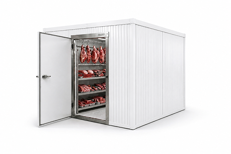 7′ × 12′ × 10′ H Walk-In Cooler For Meat