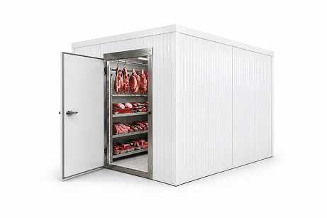 8′ × 10′ × 8′ H Walk-In Cooler For Meat