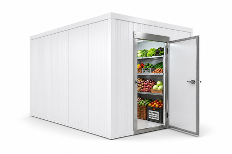 8′ × 10′ × 8′ H Walk-In Cooler For Vegetables