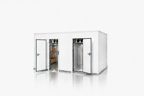 8′ × 12′ × 8′ H Combo Walk-In Cooler