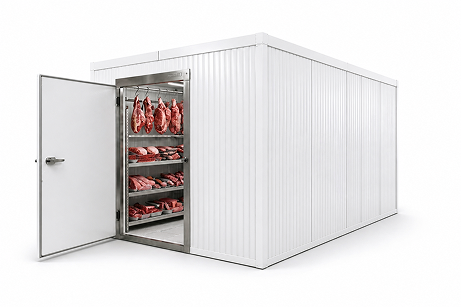 8′ × 12′ × 8′ H Walk-In Cooler For Meat
