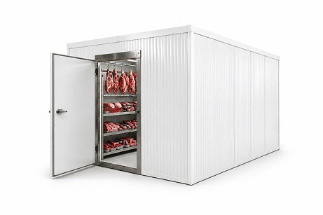 8′ × 14′ × 8′ H Walk-In Cooler For Meat