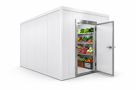 8′ × 14′ × 8′ H Walk-In Cooler For Vegetables