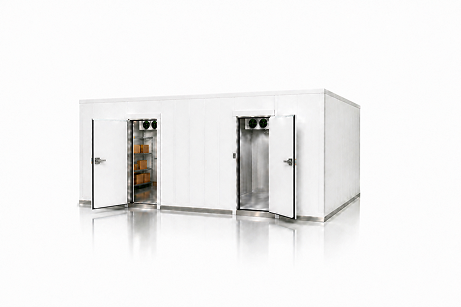 8′ × 18′ × 8′ H Combo Walk-In Cooler
