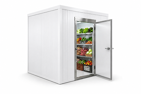 8′ × 6′ × 8′-2″ H Walk-In Cooler For Vegetables