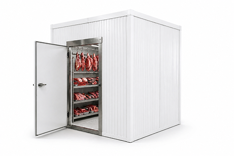 8′ × 8′ × 10′ H Walk-In Cooler For Meat