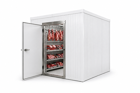 8′ × 8′ × 8′-2″ H Walk-In Cooler For Meat