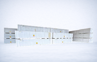 39.5″ x 20′ x 4″ thick Cold Storage Freezer Panels