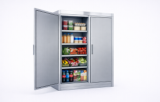 12′ × 14′ × 8′ H Grocery Cold Storage