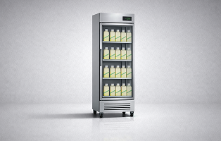 21.4 cu. ft. 1-Door Bottom Mount Reach-In Cooler 28-3/4″W