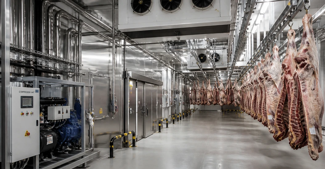 Refrigeration Systems for Meat Processing & Slaughterhouse