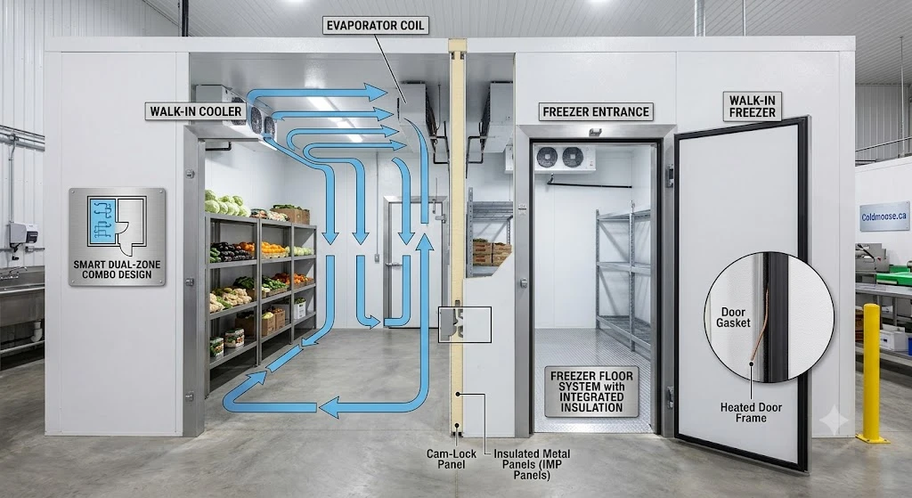 walkin_freezer_Correct_Airflow_Design