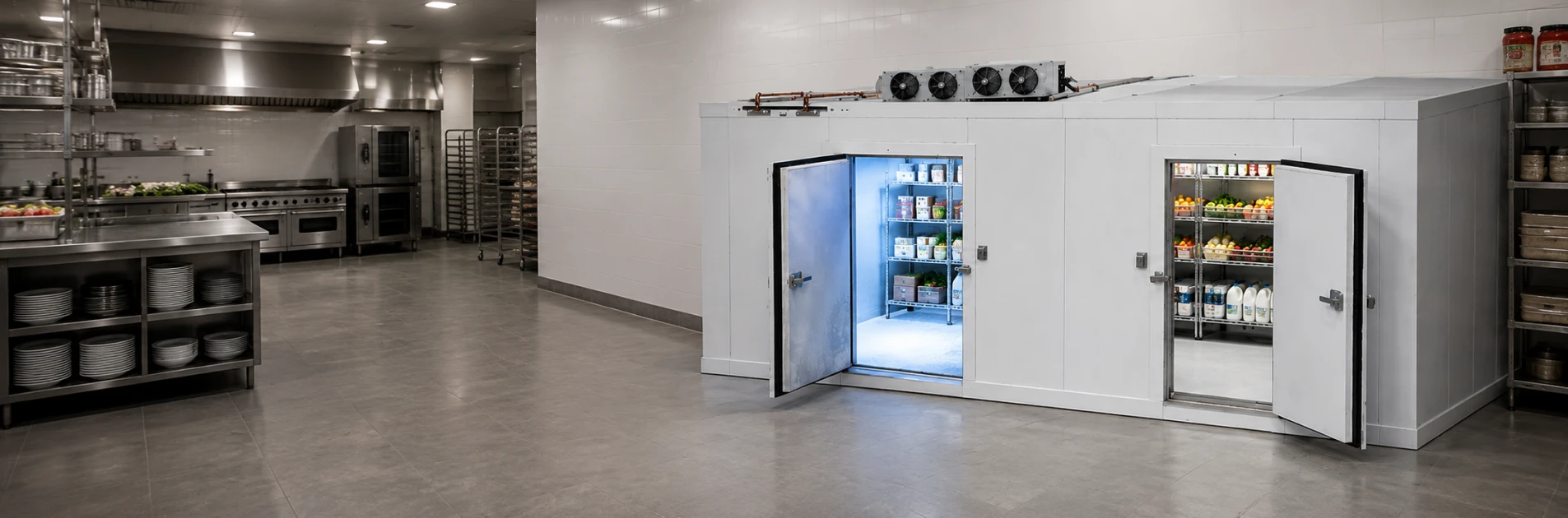 Walk-in Cooler & Freezer Combo Gallery