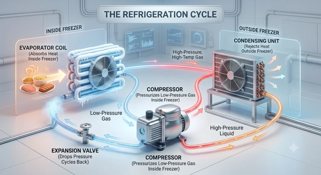 Refrigeration Cycle Walk-In Freezer - ColdMoose