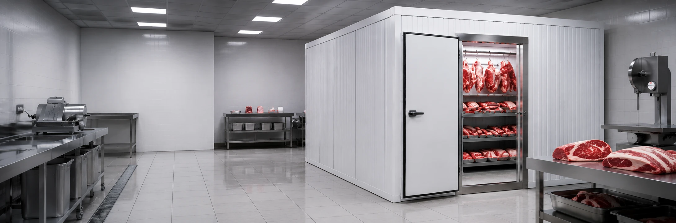 Walk-In Cooler For Meat Gallery