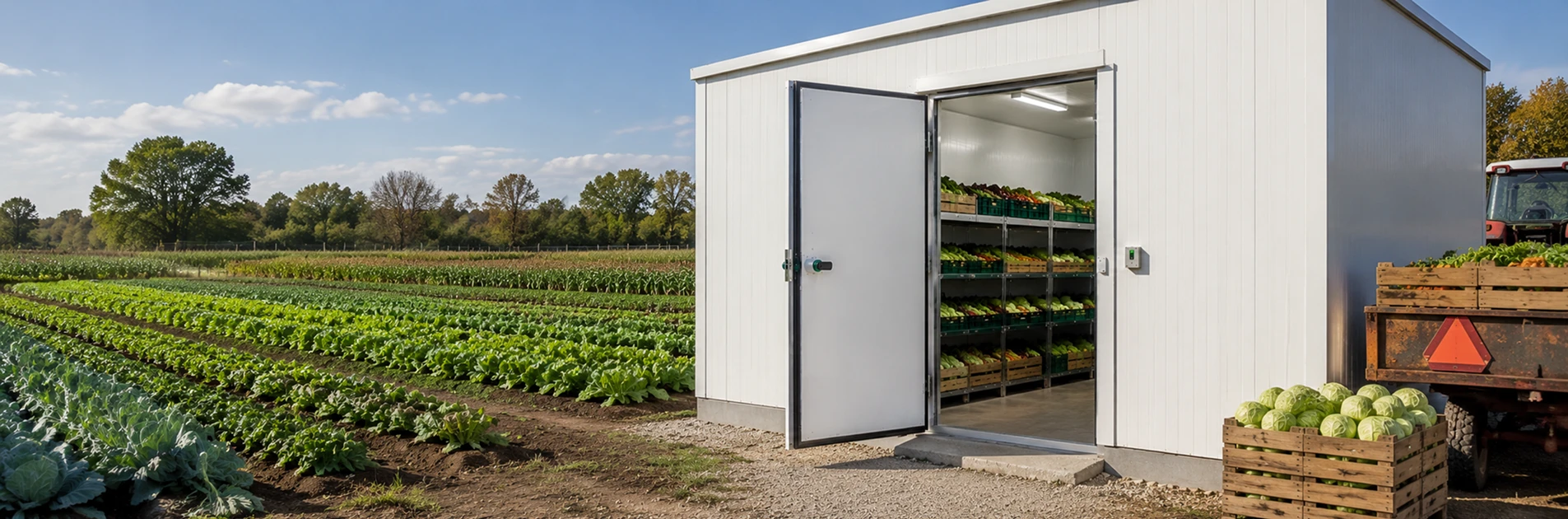 Walk-In Cooler For Vegetables Gallery
