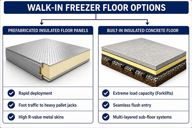 Walk-In Freezer Floor Comparison